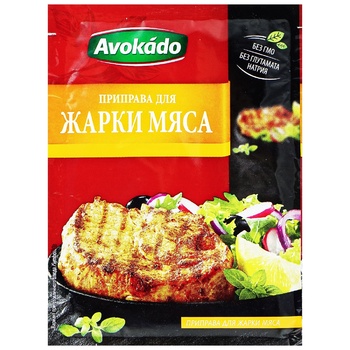 Приправа Авокадо для жарки мяса 25г - купить, цены на NOVUS - фото 1