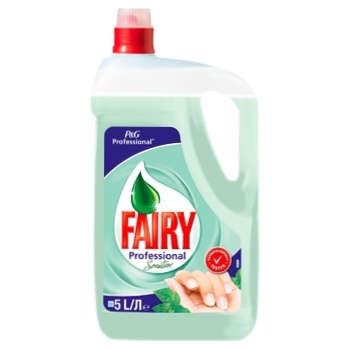 Средство для мытья посуды Fairy Professional Sensitive 5л - купить, цены на METRO - фото 1