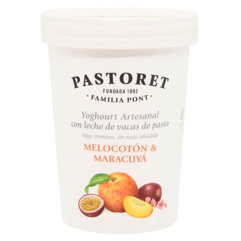 Pastoret Artisan Peach and Passion Fruit Yogurt 3.1% 500g - buy, prices for - photo 1