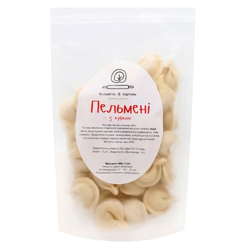 Pelmen & Varenik Meat Dumplings with Chicken 500g - buy, prices for WINETIME - photo 1