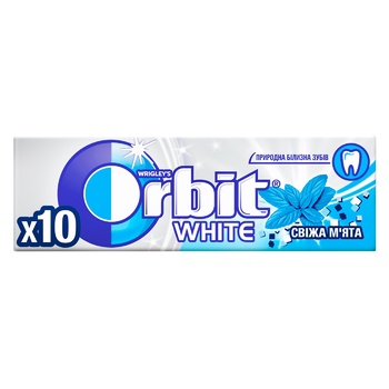 Orbit White Freshmint Chewing Gum 14g