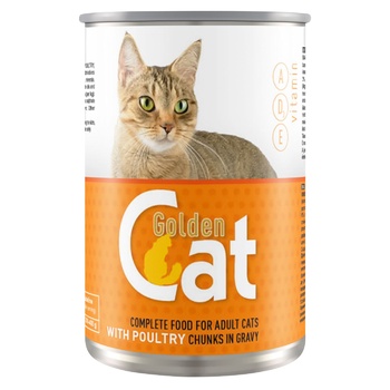Корм для котов Golden курица 415г - купить, цены на - фото 1
