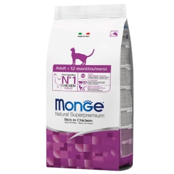 Monge Adult Chicken Rice Cat Food 400g - buy, prices for Vostorg - photo 1