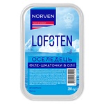 Оселедець Norven в олії шматочки 280г