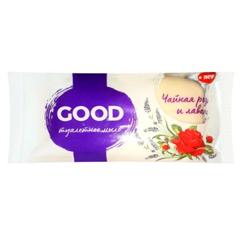 Мило тверде Good троянда та лаванда 60г - купити, ціни на - фото 1