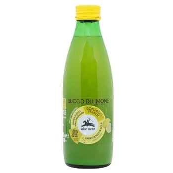 Alce Nero Organic Lemon Juice 250ml - buy, prices for WINETIME - photo 1