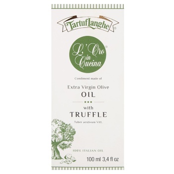 Tartuflanghe Extra Virgin Olive Oil with Black Truffle 100ml - buy, prices for WINETIME - photo 3