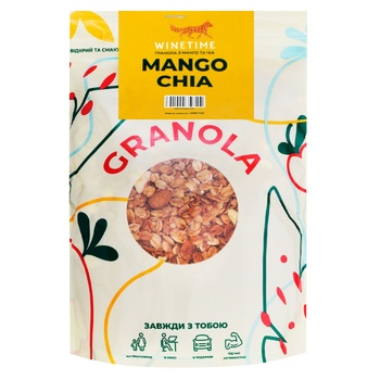 Гранола з манго Mango-Chia Granola WINETIME 300 г