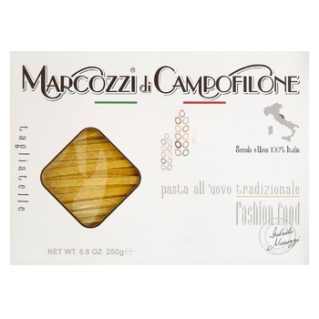 Marcozzi Di Campofilone Tagliatelle Egg Pasta 250g - buy, prices for WINETIME - photo 2