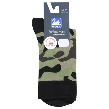 Wola Black Men's Socks 42-44s - buy, prices for MegaMarket - photo 1