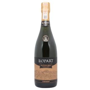 Llopart Panoramic Imperial White Brut Sparkling Wine 11.5% 0.75l - buy, prices for WINETIME - photo 1