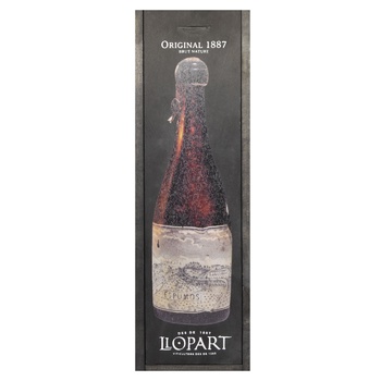 Вино игристое Llopart Original 1887 Brut Nature белое брют 11,5% 0,75л - купить, цены на WINETIME - фото 2