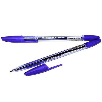 Hiper Classic HO-1147 Oil Purple Pen 1mm - buy, prices for Auchan - photo 1