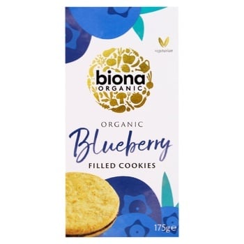 Печиво Biona Organic з чорницею 175г - купити, ціни на - фото 3