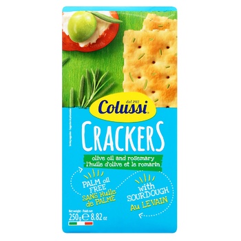 Colussi Rosemary Crackers 250g - buy, prices for - photo 2