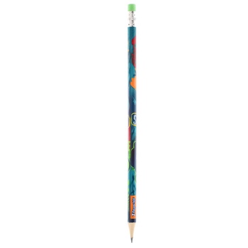 1 Veresnya X-Treme Black Graphite Round Pencil with Eraser - buy, prices for - photo 1