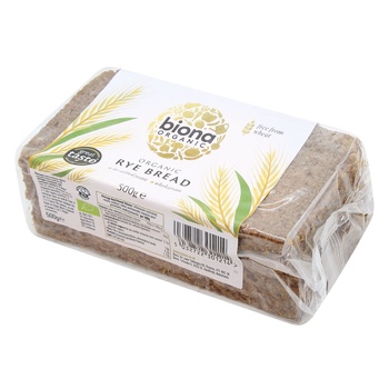 Biona Organic Organic Rye Bread 500g - buy, prices for WINETIME - photo 2