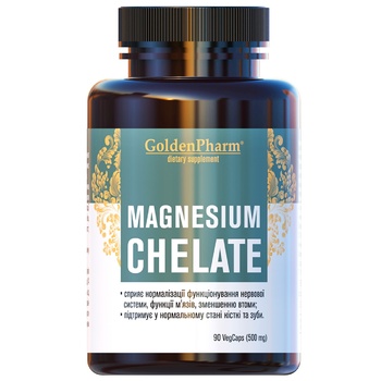 Golden Pharm Magnesium Chelate Capsules 90pcs