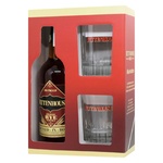 Rittenhouse Whisky 50% 0.75l + 2 Glasses