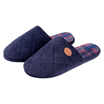 Twins Homed Men's Slippers 44-45s - buy, prices for COSMOS - photo 1
