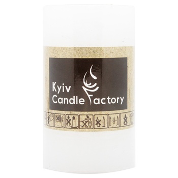 Свічка Kyiv Candle Factory У8522 циліндр 100х60мм - купити, ціни на ULTRAMARKET - фото 1