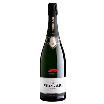 Вино ігристе Ferrari Brut F1 біле брют 12,5% 0,75л - купити, ціни на WINETIME - фото 2