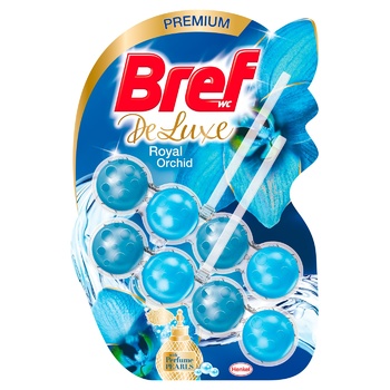 Bref Deluxe Luxury Orchid Toilet Block 100g - buy, prices for Auchan - photo 1