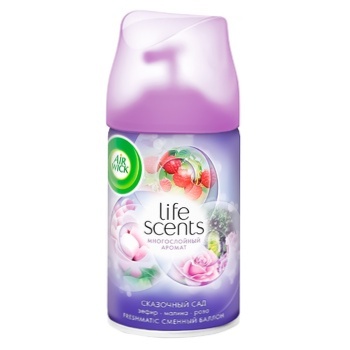 Баллон сменный аэрозольный Air Wick Freshmatic Life Scents Сказочный сад 250мл - купить, цены на ULTRAMARKET - фото 1