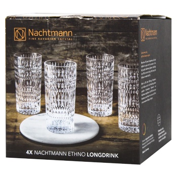 Nachtmann Ethno Glass 434ml 4pcs - buy, prices for MegaMarket - photo 1