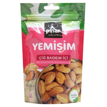 Pinar Kuruyemis Peeled Raw Almond 150g - buy, prices for WINETIME - photo 1