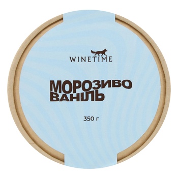 Winetime Vanilla Flavored Ice Cream 350g - buy, prices for WINETIME - photo 2