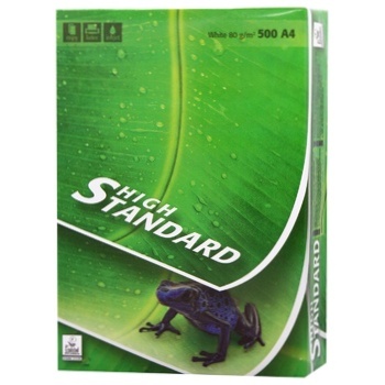 High Standard Paper A4 80g/sq.m 500 sheets - buy, prices for - photo 2