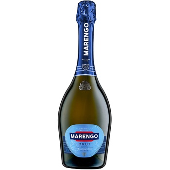 Вино игристое Marengo Brut Bianco белое 10-13,5% 0,75л - купить, цены на NOVUS - фото 1