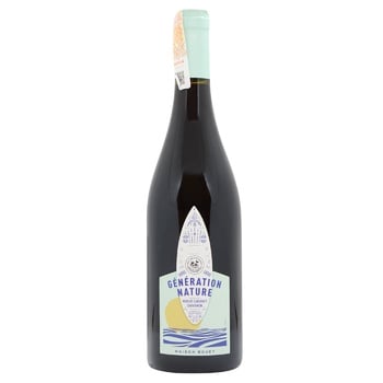 Generation Nature Red Dry Wine 12.5% 0.75l - buy, prices for WINETIME - photo 1