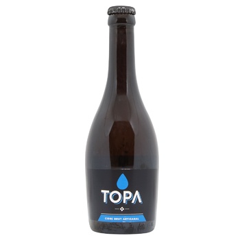 Topa Brut Artisanal Cider 6% 0.33l - buy, prices for WINETIME - photo 1