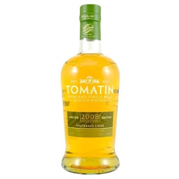 Віскі Tomatin French Collection Sauternes 12 років 46% 0,7л - купити, ціни на - фото 2