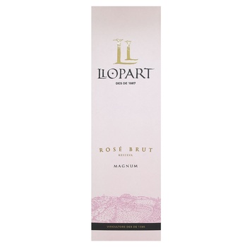 Llopart Rose Brut Sparkling Wine 11.5% 1.5l - buy, prices for - photo 3