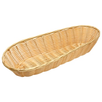 Fackelmann Wicker Oval Basket 37.5x15x7cm - buy, prices for ULTRAMARKET - photo 2