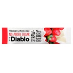 Батончик Diablo мюсли с клубникой покрыт йогуртом без сахара 30г