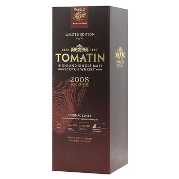 Tomatin French Collection Cognac 12yo Whisky 46% 0.7l - buy, prices for - photo 5