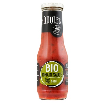 Rudolfs Bio Tomato Sauce with Basil 300g - buy, prices for WINETIME - photo 1