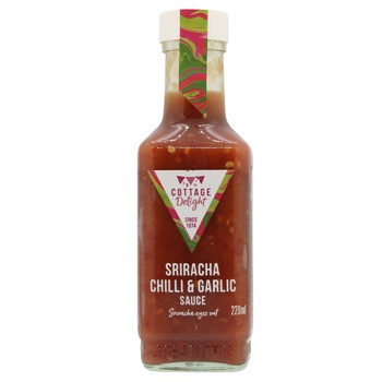 Cottage Delight Sriracha Chili and Garlic Sauce 220g - buy, prices for WINETIME - photo 1