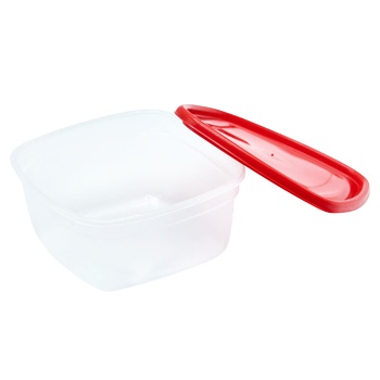 Square Food Storage Box 0.5l - buy, prices for Supermarket "Kharkiv" - photo 1