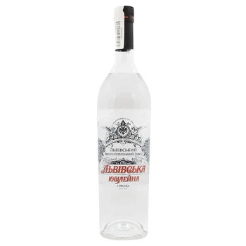 Lvivska Yuvileyna Vodka 40% 0.75l - buy, prices for WINETIME - photo 2