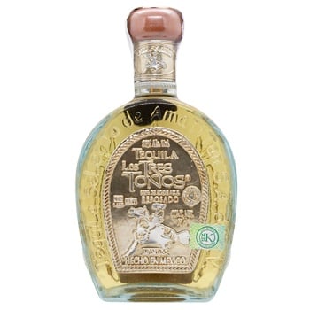 Los Tres Tonos Reposado Tequila 38% 0.7l - buy, prices for - photo 1