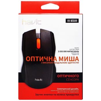 Мышь Havit проводная HV-MS689 USB - купить, цены на Auchan - фото 2