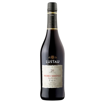 Херес Emilio Lustau VOS Pedro Ximenez 20 років білий солодкий 15% 0,5л - купити, ціни на WINETIME - фото 1