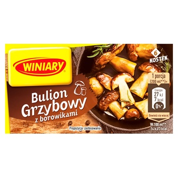 Winiary Bouillon Cube with Mushrooms 60g - buy, prices for NOVUS - photo 2