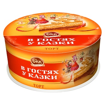 Торт БКК В гостях у казки 450г - купити, ціни на Auchan - фото 1