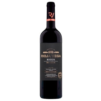 Вино Rioja Vega Gran Reserva червоне сухе 14% 0,75л - купити, ціни на WINETIME - фото 1